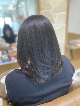 カーサ 西大寺南ロータリー店(casa) ブリーチなしグレージュカラー