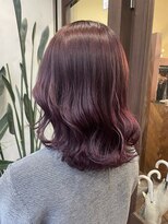 アン ブリーチ 大宮駅東口店(UN BLEACH)&nbsp;ブリーチなしピンクラベンダーカラー