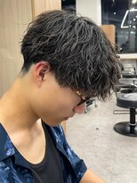 エルマーク(L-MARK) マッシュスパイラルパーマツイストスパイラル波巻きメンズ