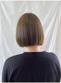 ブリーチなしオリーブベージュ