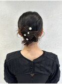 【kana】カチモリ×お呼ばれヘアセット