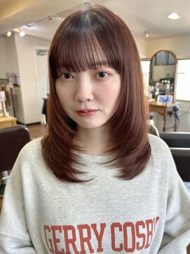 リコバイアフロート(riko by afloat) レイヤーカット/ヘッドスパ/韓国/髪質改善[stylist竹田]