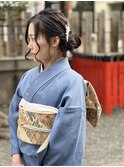 【GLOSS心斎橋】着付け、留袖スタイル