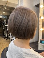 ディエス ヘアデザイン 能見台(diez hair design) 白髪ぼかしベージュ&コンパクトボブ☆