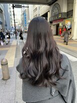 ニコフクオカヘアーメイク(NIKO Fukuoka Hair Make)&nbsp;福岡天神/大人かわいいくすみカラー/グレージュ/オリーブ