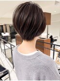 大人可愛い30代40代50代ボブ/ショートカット/レイヤーカット天神