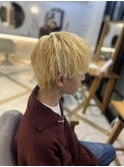 襟足マッシュ