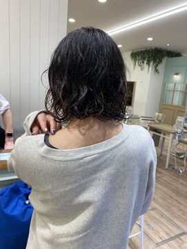 モリオフロムロンドン 大宮店(morio from London) 【大宮】ボブ×ウェーブパーマ