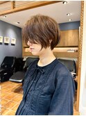 前髪なし/ショートボブ