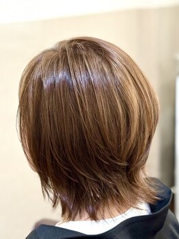 《引野町/個室》普段使いしやすいまとまりのあるスタイルに♪貸切空間のマンツーマン施術なのも魅力◎