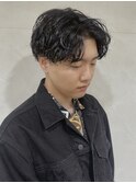 MEN’S HAIR/波巻ツイストスパイラル/フェザーパーマ/鹿島田