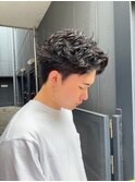 無造作パーマ