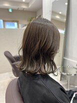 シュク 高円寺(SYUK)&nbsp;オリーブベージュ/外はねボブ/SYUK高円寺【青木】