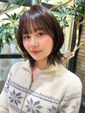 ジアン バイ ミルボン NU茶屋町+(GIEN by milbon) レイヤーボブ/くびれボブ/ウルフボブ/レイヤー
