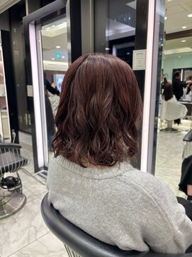 アピッシュ ギンザ(apish ginza) ボブパーマプードルパーマコテ巻き風パーマ前髪パーマレイヤー