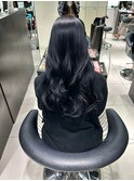 大人可愛い！赤みがでない黒髪カラー
