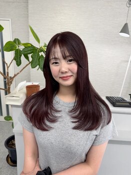 ジーライツ(G-Reiz)の写真/少人数だから叶う、あなたに一番似合うを一緒に見つける場所。セットの仕方、丁寧にレクチャーします(^^)