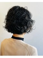 ピュアソウル(Pure Soul) パーマいらず!くせ毛を活かす大人可愛いボブ
