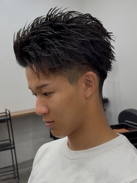 エルマーク 松山(L-MARK) アップバング/フェザーパーマ/フェード/ツイスト/men's