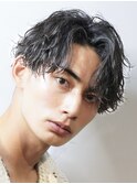 札幌大通メンズマッシュツイストスパイラルパーマツイスパ強め
