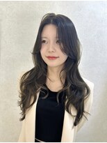 レンテ 千葉(LENTE)&nbsp;韓国へアレイヤーカットくびれ巻き透明感カラー髪質善顔まわり