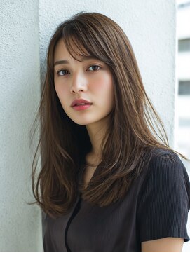 TELA HAIR 北習志野店【テーラへアー】【９月１日OPEN（予定）】 セミロングスタイル【北習志野】＜20代30代40代50代60代＞