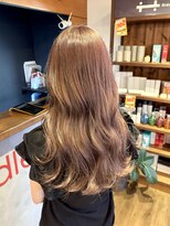 リドルヘアー 石井町店(Riddle HAIR)&nbsp;ミルクティーベージュブリーチダブルカラー