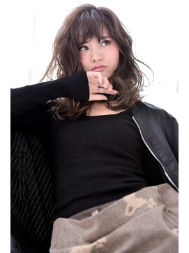 ミエルヘアーエスト 新宿店(mielhair est) フリンジシースルーバング【新宿】