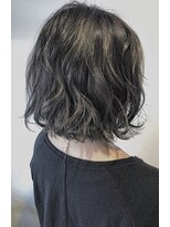 レセ 新松戸deux店(Laissez)&nbsp;アッシュハイライトボブ【レセ新松戸ドゥー店】