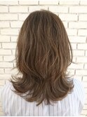 溢れるツヤ感☆大人のアッシュグレージュ