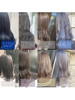 ネクストハラジュク(NEXT HARAJUKU)&nbsp;★ホワイトグレージュミニウルフデジタルパーマチェリーブラウン