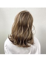 アウルム 下北沢(aurum)&nbsp;【ロング】ミルクハイライト☆