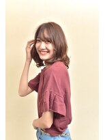 ルーフ 用賀(ROOF)&nbsp;【ROOF用賀店】ミディアムボブ#トリートメント