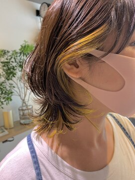 シアン 大倉山店(CYAN) 夏はハジけて♪イエローハイライトでワクワクハッピースタイル◎