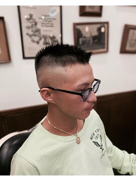 ヒロギンザ 五反田店(HIRO GINZA) ボウズフェードスタイル