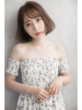 フレームプラス 御堂筋難波店(FRAME +) ツヤ髪ナチュラルボブ