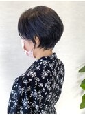 前下がり大人ショート