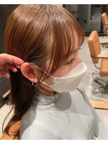 ヘアー ミッション 心斎橋店(hair Mission) 【韓国風】顔まわりカット