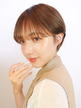 ラフィスヘアー シャイン 松戸店(La fith hair shine) 【La fith】丸みショート×マロンブラウン