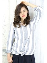 フェイス 赤羽店(face) ペールベージュセクションカラーグラデーションカラー外ハネボブ