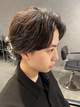 イトシテ メンズカット×センターパート　郷原隼輝