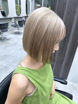 シーク 天神(SEEK)&nbsp;【SEEK 茶木】ホワイトミルクティー×モカベージュ