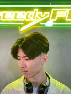 グリーディーフォックス 三軒茶屋(GreedyFOX) 波巻き/マッシュパーマ/ウルフ/ハイライト<理容室>三軒茶屋