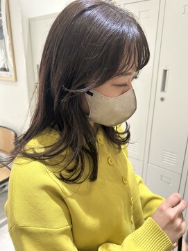 ジーナ 福岡天神(Zina) 《zina福岡天神》髪質改善カラー×オリーブカラー