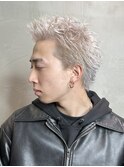 スパイキーショート ホワイトカラー