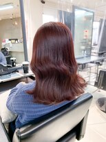 レア 渋谷(Le'a) ピンクブラウン/ピンクラベンダー/髪質改善/酸性ストレート