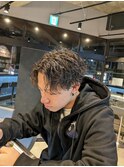 もりばやし指名　ツイストスパイラルパーマ