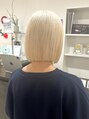 ノブレス ノアール(NOBLESSE NOIR) 抜け感あるブリーチカラー得意です◎最低限のダメージで叶えます