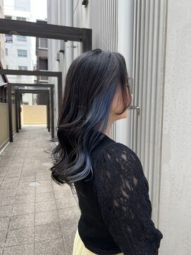 ヴィサージュプラス(VISAGE plus) インナーカラー　くすみブルー