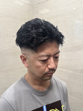 ヒロギンザ 田町店(HIRO GINZA) フェード×パーマ